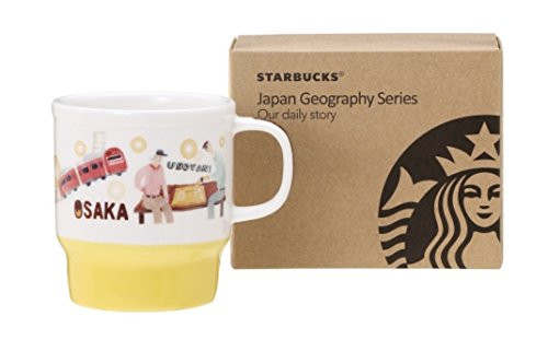 Starbucks Osaka Mug 2016 JAPAN Geography Series 12oz 355ml