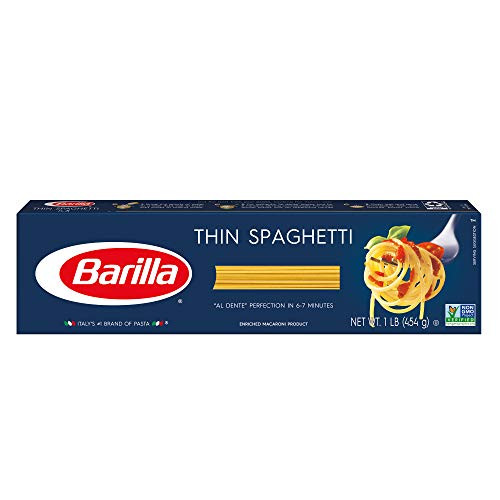 Barilla Pasta Thin Spaghetti 16 Ounce Barilla Pasta Thin Spaghetti 16 Ounce