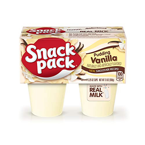 Snack Pack Pie Pudding Cups Vanilla 3-25 oz 4 ct Snack Pack Pie Pudding Cups Vanilla 3-25 oz 4 ct