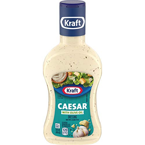 Kraft Olive Oil Caesar Salad Dressing 14 fl oz Bottle Kraft Olive Oil Caesar Salad Dressing 14 fl oz Bottle