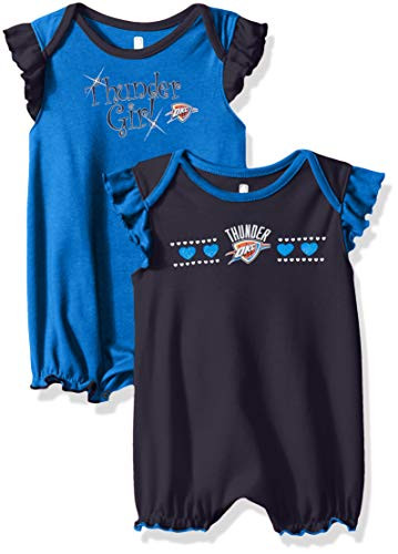 NBA by Outerstuff NBA Newborn   Infant Oklahoma City Thunder Homecoming 2pc Bodysuit Set  Dark Navy  24 Months