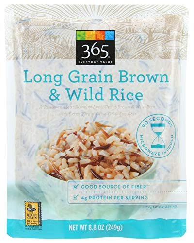 365 Everyday Value  Long Grain Brown   Wild Rice  8-8 oz