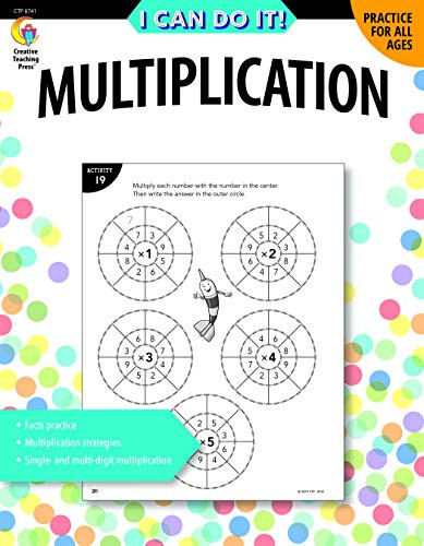 Creative Teaching Press I Can Do It! All Ages Multiplication Activity Workbook  8741