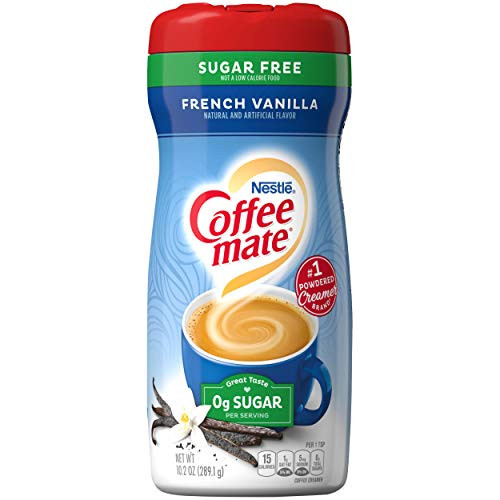 Coffee Mate French Vanilla  Sugar-Free Powdered Coffee Creamer  10-2-Ounce Unit