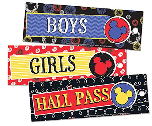 Eureka Mickey Color Pop! Hall Passes 642011