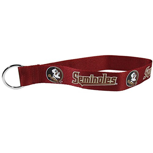 NCAA Florida State Seminoles Lanyard Key Chain Wristlet NCAA Florida State Seminoles Lanyard Key Chain Wristlet