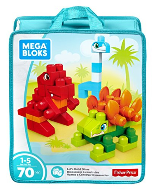 Mega Bloks Let's Build Dinos Building Set Mega Bloks Let's Build Dinos Building Set