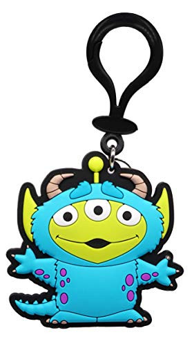 Disney Toy Story Alien Remix Sulley PVC Soft Touch Bag Clip  Multi Color