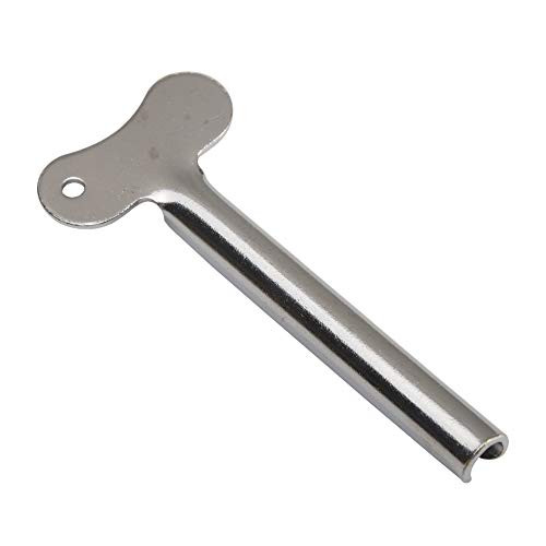 Toothpaste Tube Squeezer Key  Metal Toothpaste Dispenser Squeezers Tube Presser Roller Tube Wringer Paint Squeezer Tool Toothpaste Wringer for Salons Hair Dye Cream Bathroom Washroom