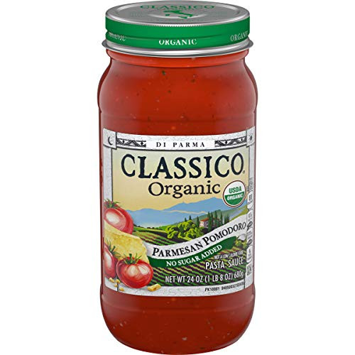 Classico Organic Parmesan Pomodoro Pasta Sauce 24 oz Jar