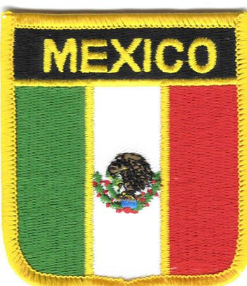 Flagline Mexico - Country Shield Patch