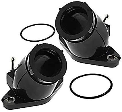 LisylineAuto Carburetor Carb Intake Manifold Holder Boot Connector Adapter for Yamaha XVS650 VStar Custom XVS650A V-Star Classic XVS650AT Silverado