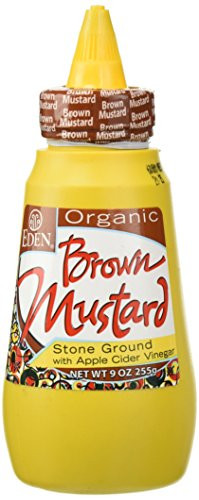 Eden Foods Organic Brown Mustard with Apple Cider Vinegar -- 9 oz