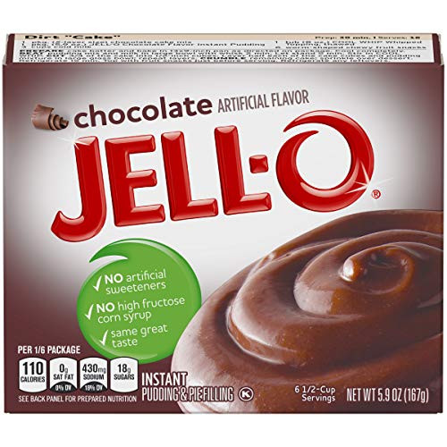 Jell-O Instant Chocolate Pudding   Pie Filling 5-9 oz Box
