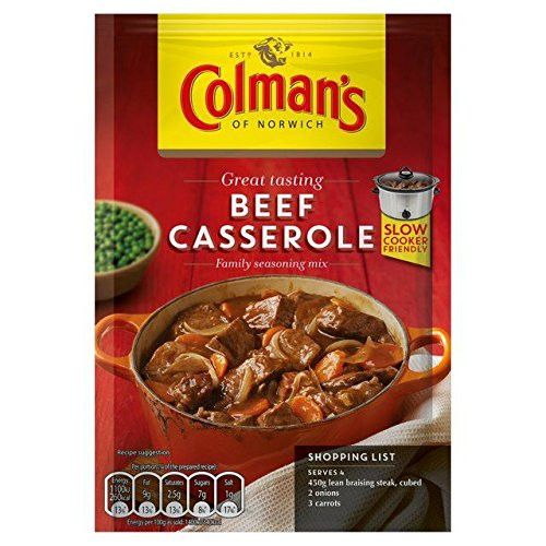 Colman s Beef Casserole Recipe Mix - 40g