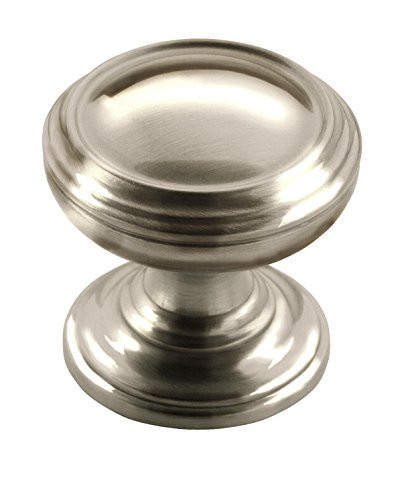 Amerock BP55342PN Revitalize Cabinet Knob  1-1-4 in 32 mm Diameter  Polished Nickel
