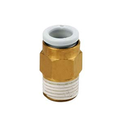 SMC KQ2H16-U04A Brass Push-to-Connect Tube Fitting  Adapter  16 mm Tube OD x 1-2  UNI Male