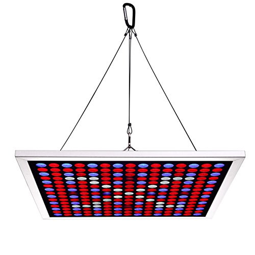 Growstar 45W LED Grow Light UV IR Full Spectrum LED Grow Bulb for Indoor Plants Hydroponic Greenhouse Plant Seedling Flowers (225 LEDs)
