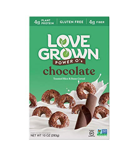 Love Grown Chocolate Power O s  10 oz- Box