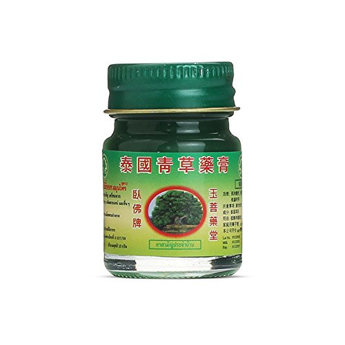 PHOYOK Original Thai Balm Green Herbal Ointment Massage Muscle Joints Sprain Aches 15g Travel Size by Phoyok