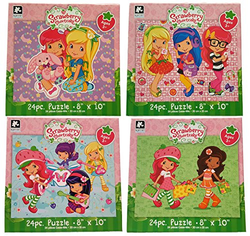 Strawberry Shortcake 24 Pieces 10 x8  Puzzles Assorted  Designs   Quantities Vary