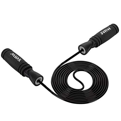 Speed Jump Rope Tangle-Free Skipping Rope Ball Bearings Rapid Adjustable Jumping Rope with Memory Foam Handles Ideal for Women Men Kids Workout Aerobic Exercise Endurance Training Gym Fitness Speed Jump Rope Tangle-Free Skipping Rope Ball Bearings Rapid Adjustable Jumping Rope with Memory Foam Handles Ideal for Women Men Kids Workout Aerobic Exercise Endurance Training Gym Fitness