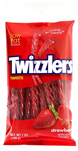 Twizzlers Strawberry Twists  7-Ounce Bag