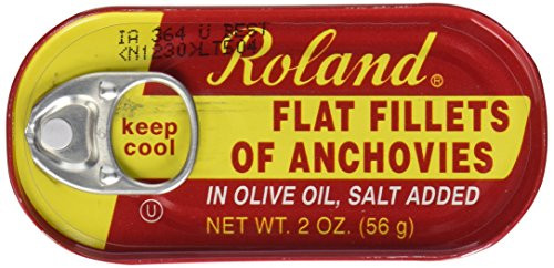 Roland Anchovies  Flat In Olive Oil  2 oz