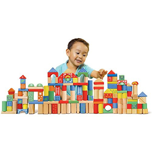Spark Create Imagine 150 Piece Wooden Block Set Spark Create Imagine 150 Piece Wooden Block Set