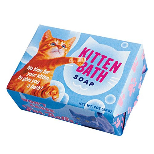 Kitten Bath Soap - 1 Mini Bar of Soap - Made in The USA