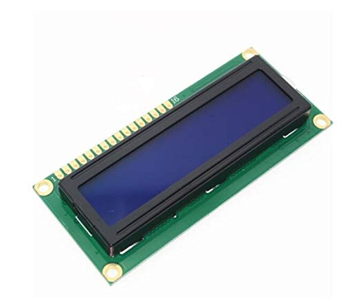 2PCS-LOT Blue Screen 1602A Blue Screen Module LCD Display 5V White Font Words White Character for with Blue Backlight LCD1602 1602