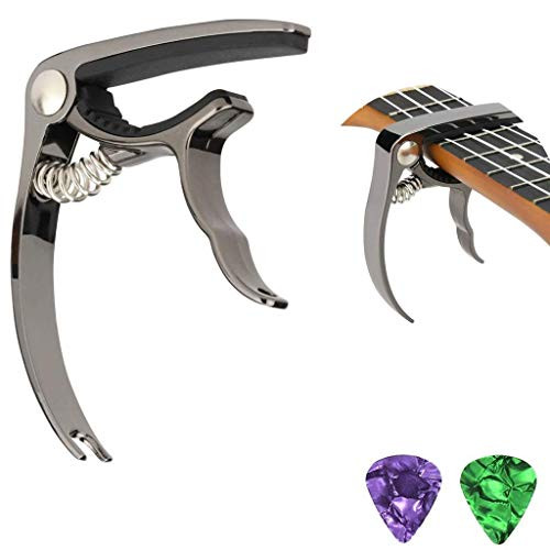 Change Clamp Key Acoustic Classic Guitar Capo For Tone Adjusting for Electric Acoustic Guitar Ukulele