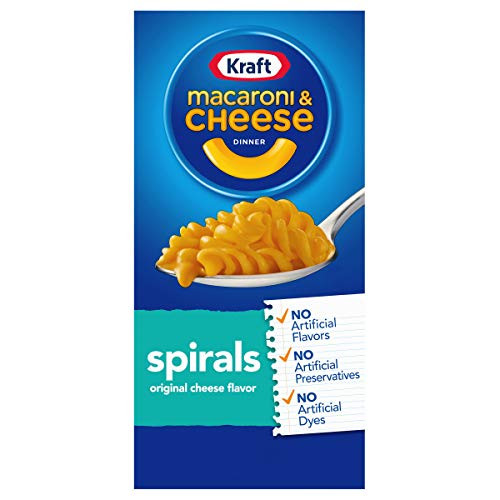 Kraft Spirals Macaroni and Cheese Dinner 5-5 oz Box