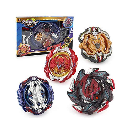 RGToy Bay Battle Burst Avatar Attack Battle Set with Two String Launcher and Grip Starter Set