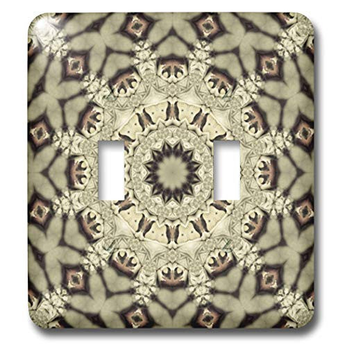 3dRose LLC lsp420532 Elegant Gemstone Decorative Mandala Double Toggle Switch