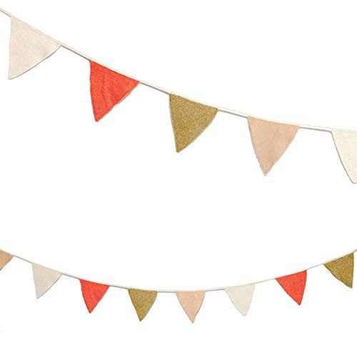 Meri Meri Pink Knitted Flag Garland