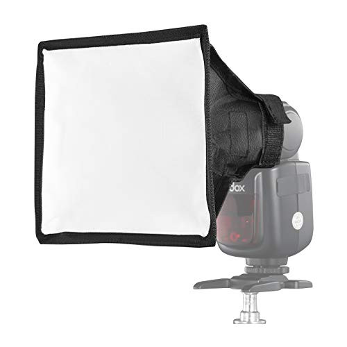 SUPON 15cm x 17cm- 6  x 7  Universal Collapsible Mini Flash Diffuser Studio Softbox Compatible for Canon  Nikon Sony  Pentax  Olympus  Panasonic Lumix Neewer Godox Youngnuo Flash etc
