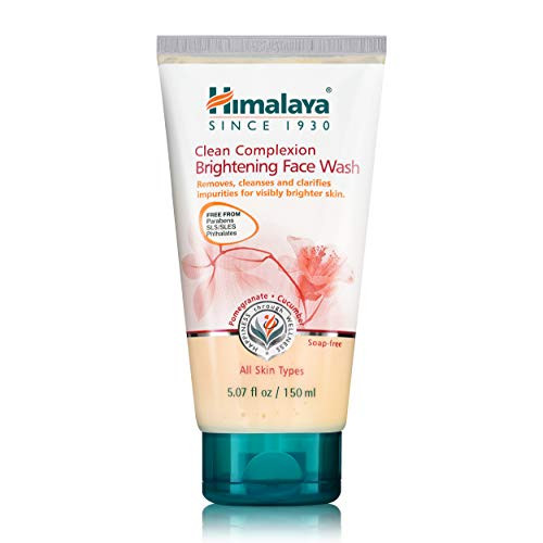 Himalaya Clean Complexion Brightening Face Wash for Clear   Glowing Skin and More Even Skin Tone 5-07 oz