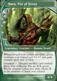 Magic  the Gathering - Baru  Fist of Krosa - Future Sight
