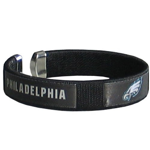 NFL Siskiyou Sports Fan Shop Philadelphia Eagles Fan Bracelet One Size Team Color