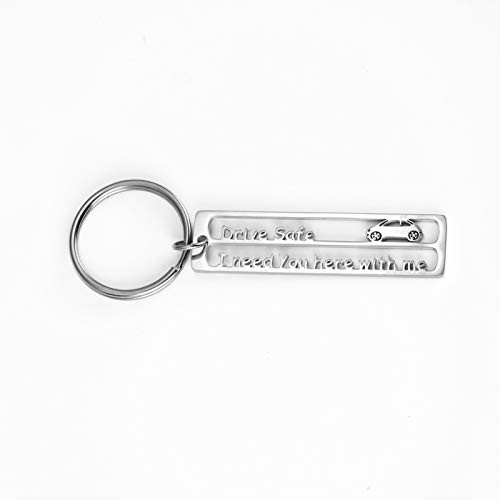 Drive Safe Keychain I Need You Here with Me Keychain Trucker Husband Gift for Boyfriend Dad Gift Valentines Day Christams Stocking Stuffer Drive Safe Keychain I Need You Here with Me Keychain Trucker Husband Gift for Boyfriend Dad Gift Valentines Day Christams Stocking Stuffer