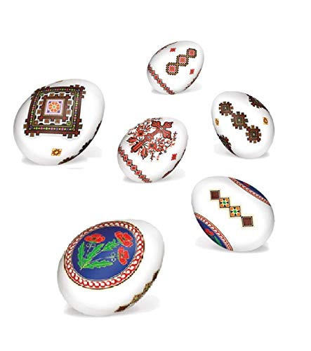 Ukrainian Stickers Easter Egg Decoration Pysanka Pysanky Set Easter Patterns Classic