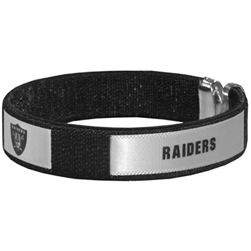 NFL Siskiyou Sports Fan Shop Las Vegas Raiders Fan Bracelet One Size Team Color
