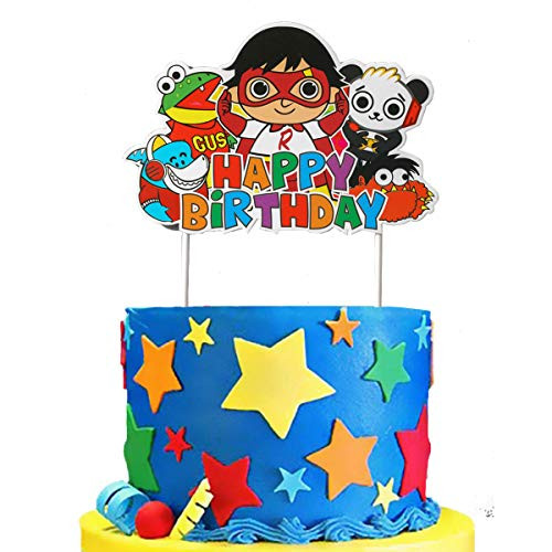 Cake Decorations For Ryans World Birthday Party Supplies Cake Topper Decor