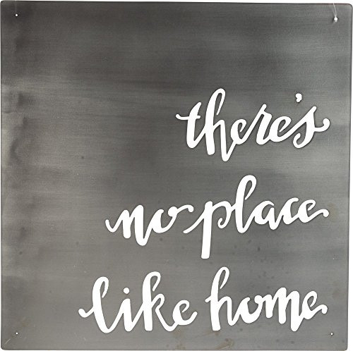 Primitives by Kathy Precision Cut Metal Word Art Sign, No Place Like Home
