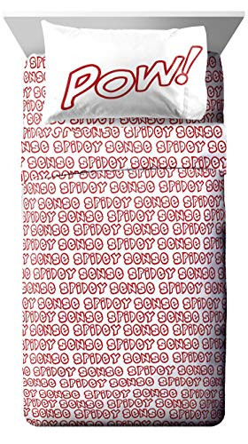 Jay Franco Marvel Spiderman Spidey Sense Queen Sheet Set