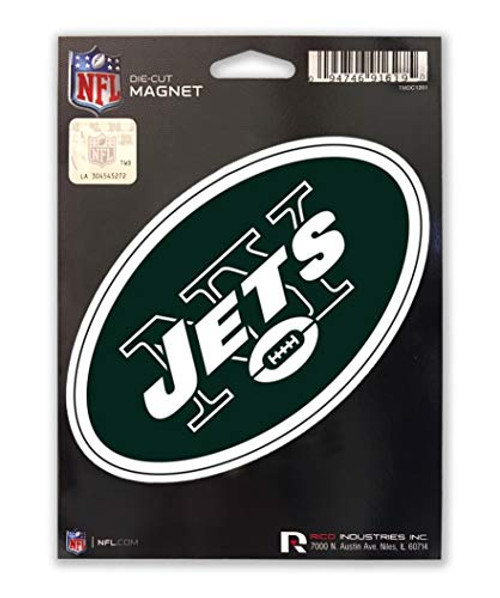 Rico Industries NFL New York Jets Die-Cut MagnetNFL Die-Cut Magnet  Multicolor  7-75