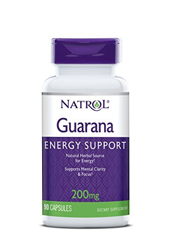 Natrol Guarana 200mg Capsules  90-Count