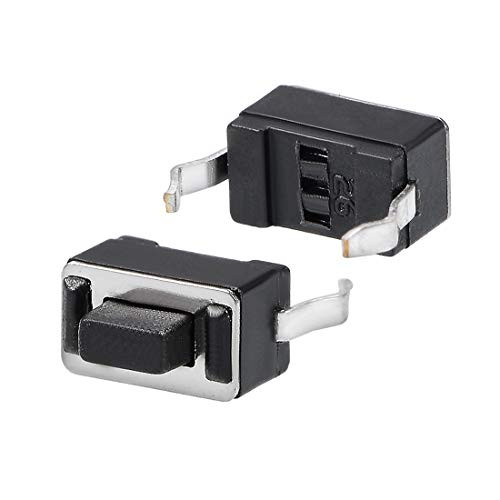uxcell 3x6x5mm Panel Mini-Micro-Small PCB Momentary Tactile Tact Push Button Switch DIP 50PCS