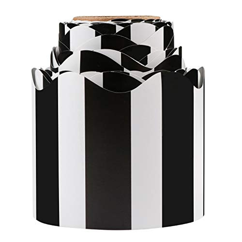 OUNENO Piano Keyboard Bulletin Board Border Trim for Classroom Chalkboard Whiteboard Decoration Scalloped 36ft